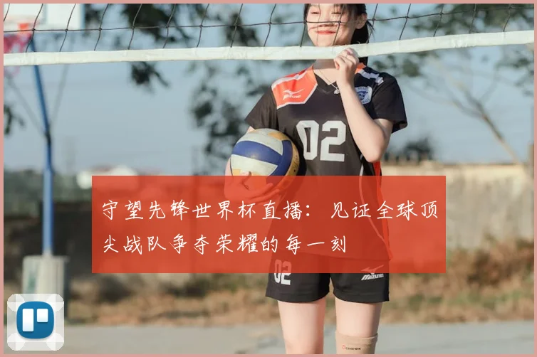 守望先锋世界杯直播：见证全球顶尖战队争夺荣耀的每一刻